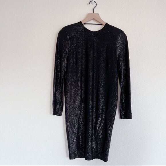 Brand new Michelle Mason Long Sleeve Mini Dress with Crystals size P - Picture 10 of 11